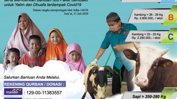MERAIH KEBERKAHAN BERQURBAN 1441H YICB