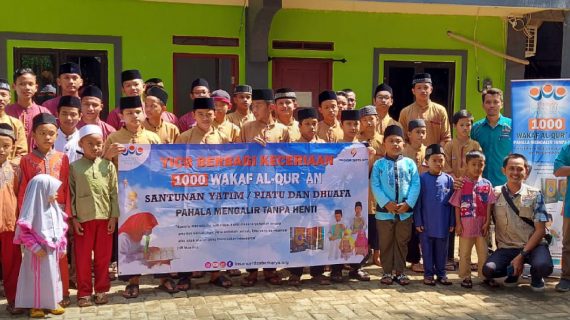 1000 WAKAF AL-QURAN PONPES YATIM DHUAFA SAWAUSSABIL SELASA 31 MEI 2022