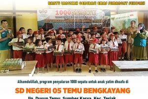 1000 SEPATU SDN 05 TEMU KALIMANTAN- 31 OKTOBER 2022