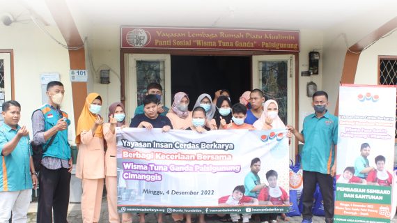 YICB Berbagi Keceriaan Bersama Wisma Tunda Ganda Palsigunung