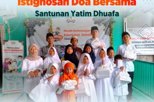 Istighosah Doa Bersama dan Santunan Yatim Dhuafa