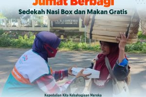 Jumat Berbagi Makan Gratis dan Sedekah Nasi Box Jumat, 9 Juni 2023