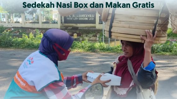Jumat Berbagi Makan Gratis dan Sedekah Nasi Box Jumat, 9 Juni 2023