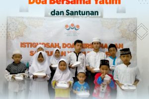Doa Bersama Yatim dan Santunan