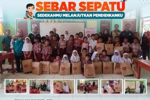 Penyaluran Sebar Sepatu SDN 03 Karihkil 23 Agustus 2023