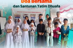 Doa Bersama dan Santunan Yatim Dhufa 3 September 2023