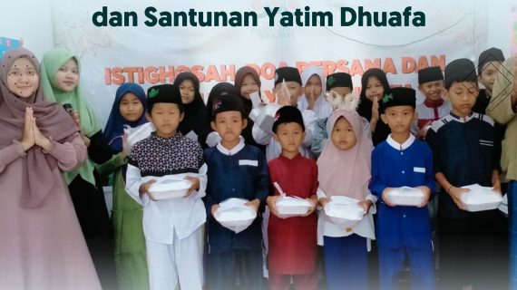 Doa Bersama dan Santunan Yatim Dhuafa Rumah Tahfidz Al-Dzakwan 1 Oktober 2023