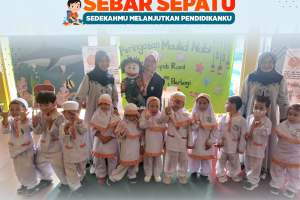 Sebar Sepatu @TK ADHYAKSA XXI Lebak Bulus Pasar Minggu Jakarta Selatan