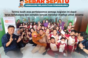 Sebar Sepatu @Santa Theresia Jumat 20 Oktober 2023