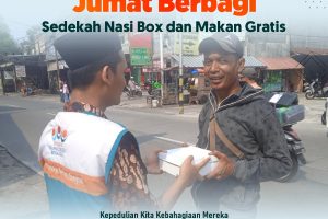 Jumat Berbagi Makan Gratis dan Sedekah Nasi Box 24 November 2023