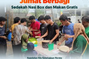 Jumat Berbagi Makan Gratis dan Sedekah Nasi Box 3 November 2023