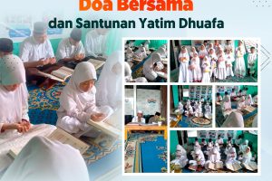 DOA BERSAMA DAN SANTUNAN YATIM DHUAFA 14 JANUARI 2024