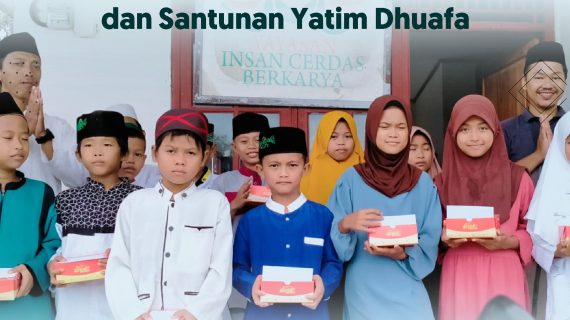 DOA BERSAMA DAN SANTUNAN PEKANAN YATIM DHUAFA MINGGU 4 FEBRUARI 2024
