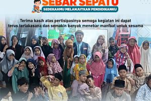 SEBAR SEPATU ROAD TO TPQ AL FURQON PASAR MINGGU