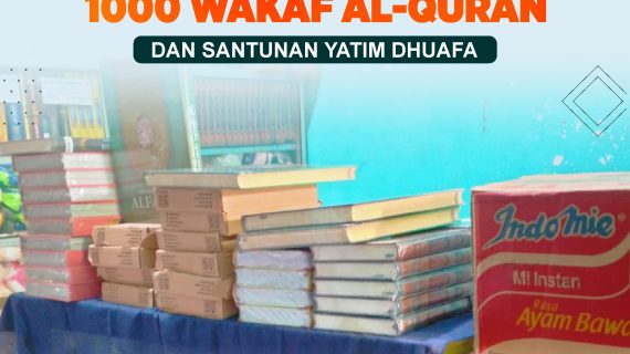 PENYALURAN WAKAF QURAN PANTI ASUHAN NURUL IHKSAN BOGOR, SABTU 3 FEBRUARI 2024