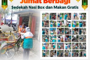 JUMAT BERBAGI SEDEKAH NASI BOX 8 MARET 2024