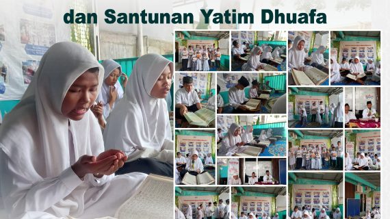 DOA BERSAMA DAN SANTUNAN YATIM DHUAFA MINGGU, 28 JULI 2024