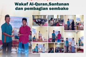 PENYALURAN WAKAF AL-QURAN PONPES KHOIRUL HUDA BOGOR SABTU 12 OKTOBER 2024