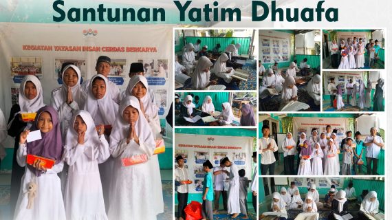 DOA BERSAMA DAN SANTUNAN YATIM DHUAFA 8 DESEMBER 2024