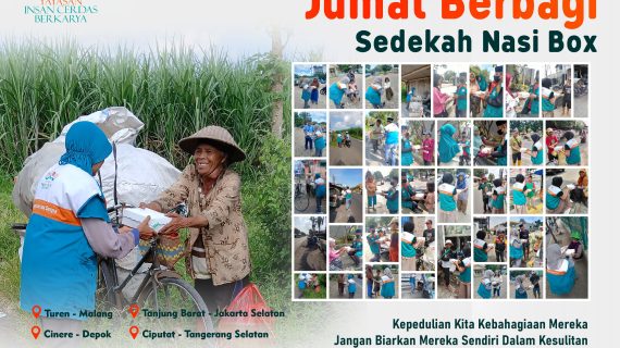 JUMAT BERBAGI SEDEKAH NASI BOX 25 APRIL 2025