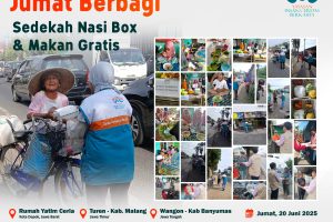 JUMAT BERBAGI SEDEKAH NASI BOX MAKAN BERSAMA 20 JUNI 2025
