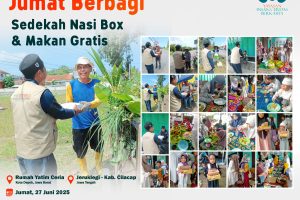 JUMAT BERBAGI SEDKAH NASI BOX & MAKAN BERSAMA 27 JUNI 2025