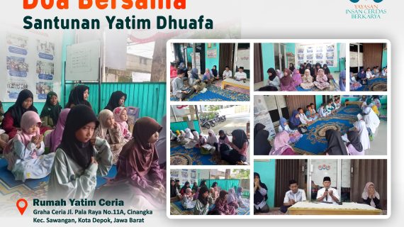 DOA BERSAMA YATIM DHUAFA JUMAT 1 AGUSTUS 2025