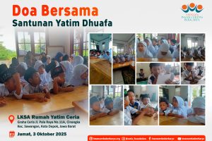 DOA BERSAMA SANTUNAN YATIM DHUAFA 3 OKTOBER 2025