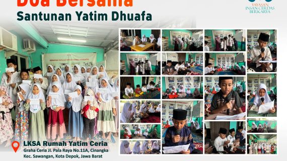 DOA BERSAMA DAN SANTUNAN YATIM DHUAFA 21 NOVEMBER 2025