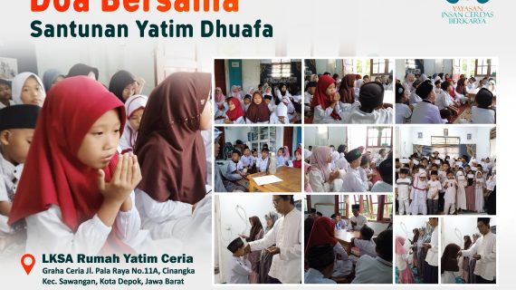 DOA BERSAMA DAN SANTUNAN YATIM DHUAFA JUMAT 12 DESEMBER 2025