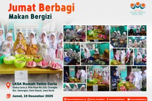 JUMAT BERBAGI MAKAN BERGIZI 19 DESEMBER 2025
