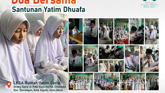 DOA BERSAMA DAN SANTUNAN YATIM DHUAFA 16 JANUARI 2026