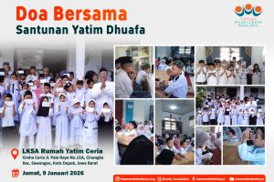 DOA BERSAMA DAN SANTUNAN YATIM DHUAFA 9 JANUARI 2026