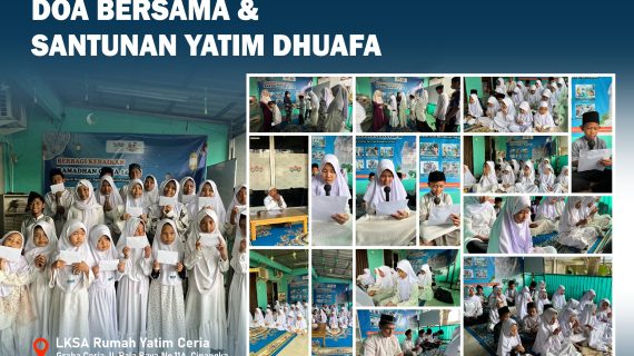 DOA BERSAMA SANTUNAN YATIM DHUAFA 17 APRIL 2026