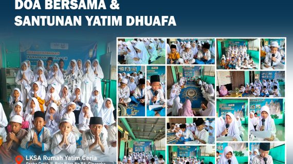 DOA BERSAMA DAN SANTUNAN YATIM DHUAFA 24 APRIL 2026