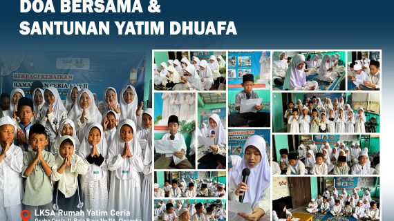 DOA BERSAMA SANTUNAN YATIM DHUAFA 8 MEI 2026