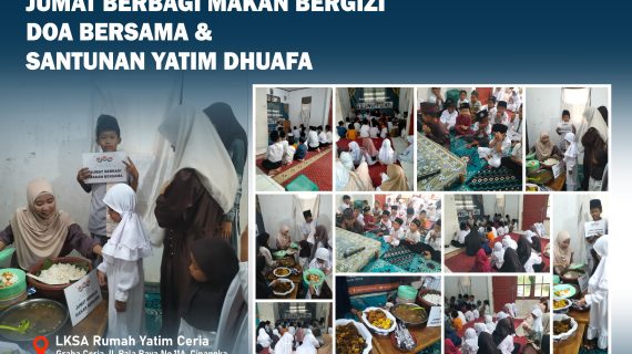 DOA BERSAMA JUMAT BERBAGI MAKAN BERGIZI 15 MEI 2026