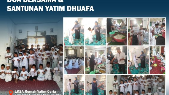 DOA BERSAMA SANTUNAN YATIM DHUAFA JUMAT BERBAGI MAKAN BERGIZI 24 JULI 2026