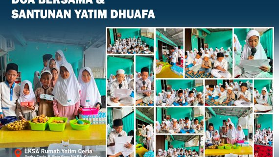 DOA BERSAMA SANTUNAN YATIM DHUAFA JUMAT BERBAGI MAKAN BERGIZI 31 JULI 2026