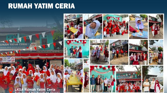 KESERUAN HUT RI KE 81 BERSAMA ADIK-ADIK RUMAH YATIM CERIA