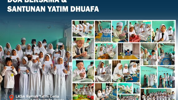 JUMAT BERBAGI MAKAN BERGIZI DOA BERSAMA DAN SANTUNAN YATIM DHUAFA 28 AGUSTUS 2026