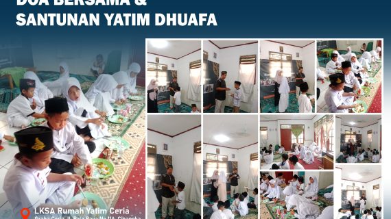 JUMAT BERBAGI MAKAN BERGIZI & SANTUNAN YATIM DHUAFA 14 AGUSTUS 2026